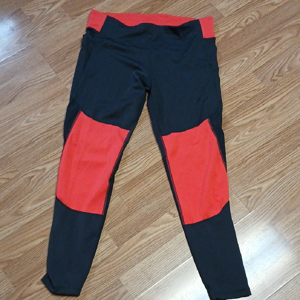 Adidas Red Climalite Apparel Large